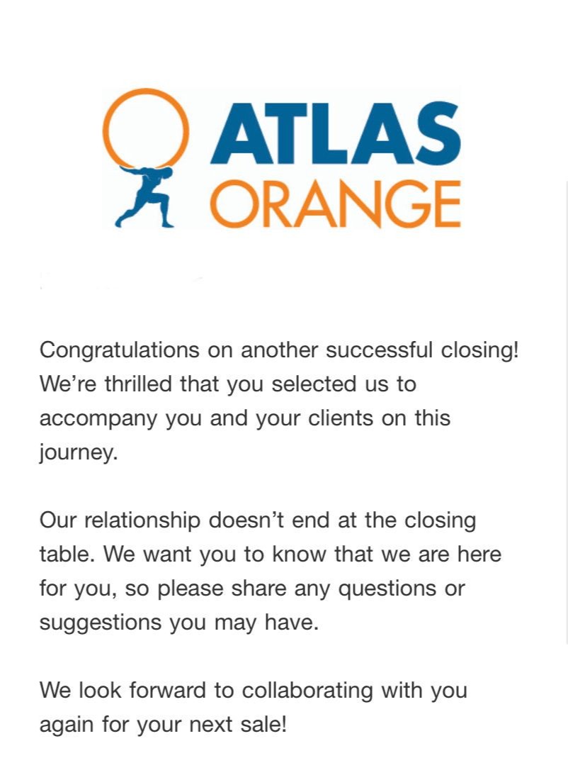 Atlas Orange staff